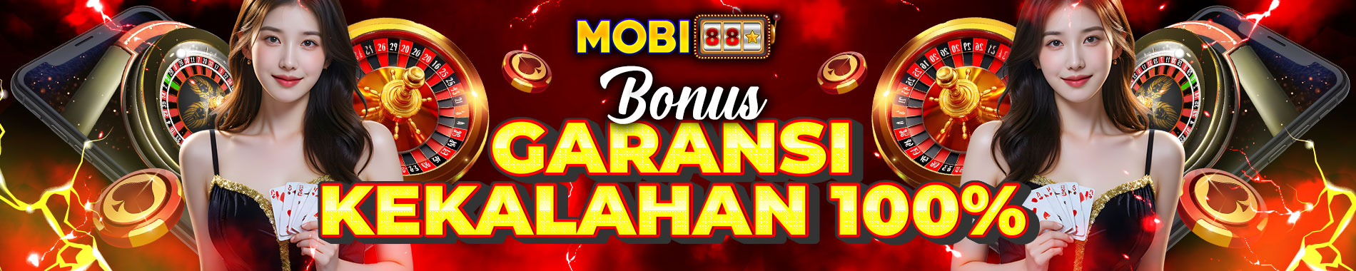 BONUS GARANSI KEKALAHAN 100%